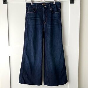 *shortened* MOTHER Denim Off Limits The Roller Sneak Size 28
